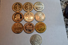 Lot Of 10 Casino Slot Tokens Free Shipping