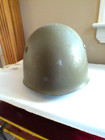 Italian M-33 Helmet  With Liner And Chinstrap