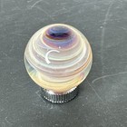 Contemporary Handmade Art Glass Marble  98  Internal Corkscrew Swirl Core Mib