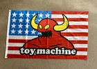 Toy Machine  Skateboard  Flag Poster Banner Garage Man Cave 36 X 61 Inches