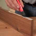 Sili Non-stick Silicone Glue Brush And Applicator Set 1   1 2 Wood Kit