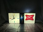 Rare 1960   s Miller High Life Beer Disco Light Up Clock 25    X 10   