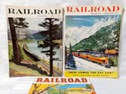 1950 s Railroad Magazine Lot Of 3 Vintage Model Train Books Locomotive Hobby
