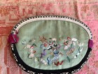 Nice Pair Of Chinese Embroidery Belt Purses Nice Needle Work