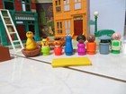 Vintage 1974 Fisher Price Play Family Sesame Street  938 Complete Set