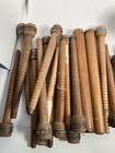 Wood Spools Bobbins Wooden Industrial 3 -10  Vintage Quills Mix Lot-30 