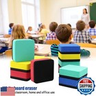 Dry Erase Eraser 24 Pack Magnetic Whiteboard Erasers small Dry Erase Board Er