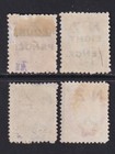British Tonga 1891 Sg 5-8 Mlh Vf    Cat Value  200