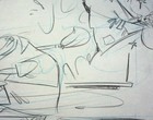 I Am Weasel 1997 Production Storyboard Concept Page Richard Pursel Pencil 10x12
