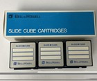 1 Box Of 3 Vintage Slide Cube Cartridges - For Bell   Howell Af 66 - 3 Cubes Nos