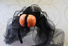 Fly Halloween Costume Headband Vtg Y2k Halloween Accessory Gothic Fascinator