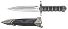 Defender Black   Silver 9 5  Gothic Athame Medieval Knife Dagger Wicca Altar