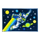 Disney Jumping Beans Toy Story Buzz Lightyear Blue Bath Rug Mat 20  X 30  New