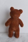 5  Vintage Wagner West Germany Flocked Brown Teddy Bear Figure Leavenworth  l 