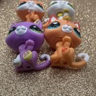 Hasbro Lps Littlest Pet Shop Lot Licking Paw Up Cats Kittens G7  39  74  132 254