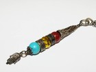 Beautiful Antique Sterling Silver Locket Jewish Amulet Charm Pendant Israel