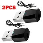 2 Pcs 5 0 Audio Receiver Wireless Bluetooth Aux To Usb 3 5mm Car Stereo Adapter