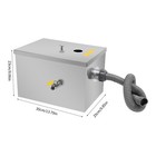Commercial Grease Interceptor Grease Trap Stainless Under Sink Grease Trap Us