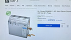 Mr  Steam 9 Kw Steam Bath Generator Ms400ec1 - 240v   1 Ph   38 Amps   50 60 Hz