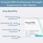 Viviscal Professional Hair Growth Supplement 180 Tablets For Women   Men