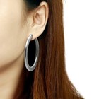 Women s Stainless Steel High Polished 17 00 g  Fashion Hoops   Huggies Earrings
