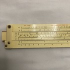 Vintage Frederick Post No  1442 Slide Rule W  Leather Case