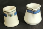 Wabash - Western Pacific 2 Dining Car Syracuse China Meridale Creamers 