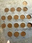 Complete Canada George Vi 1937   1952 Penny Cent Collection Album 1947 Maple Leaf