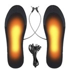 Usb Electric Heated Shoe Insoles Warm Socks Feet Heater Foot Winter Warmer Pads