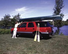 Canoe Loader Rear Steel Hitch Mount Kayak Car Truck Suv One Person Roof Hauler