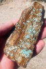 Genuine Old  8 Turquoise Birds Eye Blue Lapidary Slab 615cts