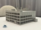 N Scale Modular Warehouse - Stackable Levels - Assembled - 1 160 Gauge