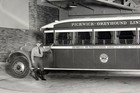 1930 Pickwick-greyhound Bus Terminal Turntable Kansas City Vintage Photo 8x10
