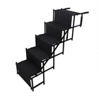 Pet Stairs Foldable 5-step Dog Steps For High Bed Non-slip Car Ladder Ramp Suv