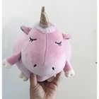 Plush Body Pillow Stuffed Animal Doll Toy Gift Kids Softy Plush Pink Unicorn