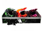 Aluminum Helmet Bay Storage Holder Rack Organizer