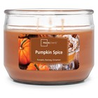  3 Pack  Pumpkin Spice Scented 3-wick Candles  11 5oz Free   Fast Ship In 2 Days
