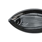 Studio Nova Black Fish Shaped Platter Ceramic Serving Dish Seafood Decor