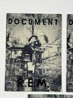 R e m  Document No  5 Postcard Set Of 5 Kaos Kardz Belgium 1987 Promo Vintage