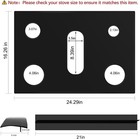 Stove Top Covers For Samsung Gas Range stove Mat With 2 Stove Gap Cover