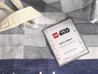 Pottery Barn Kids Lego   Star Wars    Hooded Cotton Bath Towel Wrap 50  X 30  Nwt