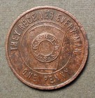 Canada Masonic  Picton On Prince Edward Chapter No  31 G r c   One Penny 