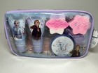 Disney Kids Purple Frozen Berry Lotion Wash Bubble Bath Loofah Travel Set 6 Pk