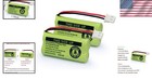 High-performance Battery Set For Vtech   At t Cordless Phones - Rechargeable