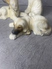 Harvey Knox Afghan Hound Figures X 3 Minor Wear See Images And Description