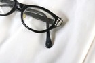 Vintage-black Rhinestone 46-19 Frames Cat Eye-cateye Eyeglasses Crystal 50s 60s