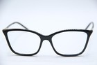 New Prada Vpr 08w 1ab-1o1 Black Gold Authentic Frames Eyeglasses 55-16