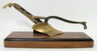 Vtg John Deere 150 Anniversary Brass One Bottom Walking Plow Plaque 1837-1987