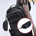 Portable Zipper Eye Glasses Sunglasses Hard Case Box Protector Hold Gift Large-