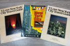 Lot Of 3  Vintage Nyc Travel Tourist Guides Magazines  World Trade Center Photos